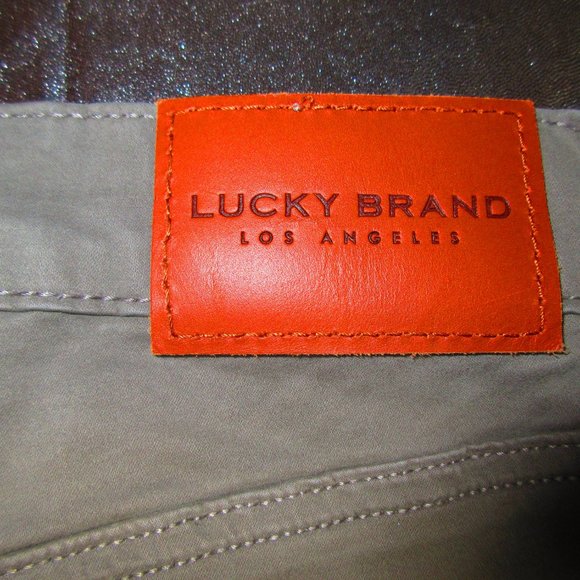 Lucky Brand Straight Slate Gray Pants 30x32 Mens - Picture 9 of 9